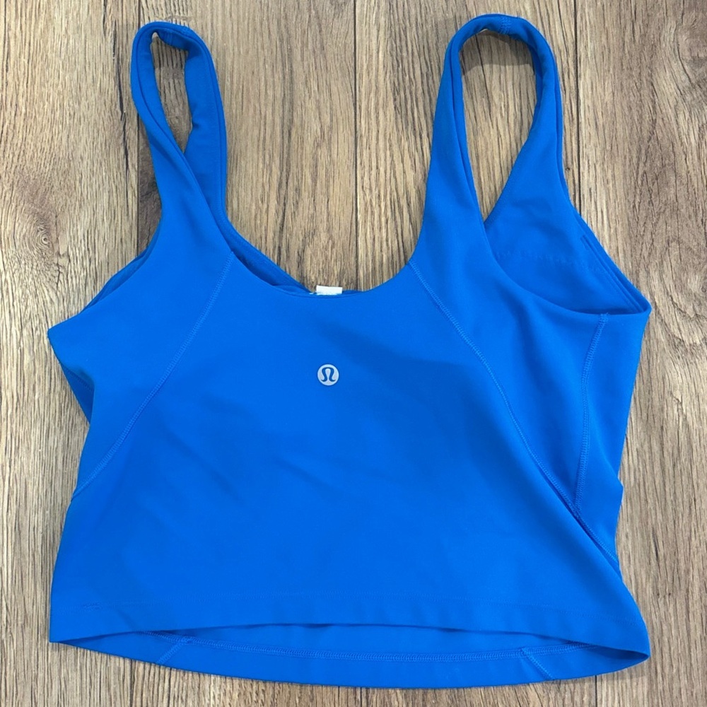 lululemon athletica Blue Tank Top